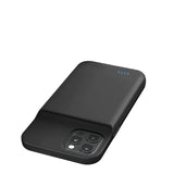 Portable black power battery charging case for iphone